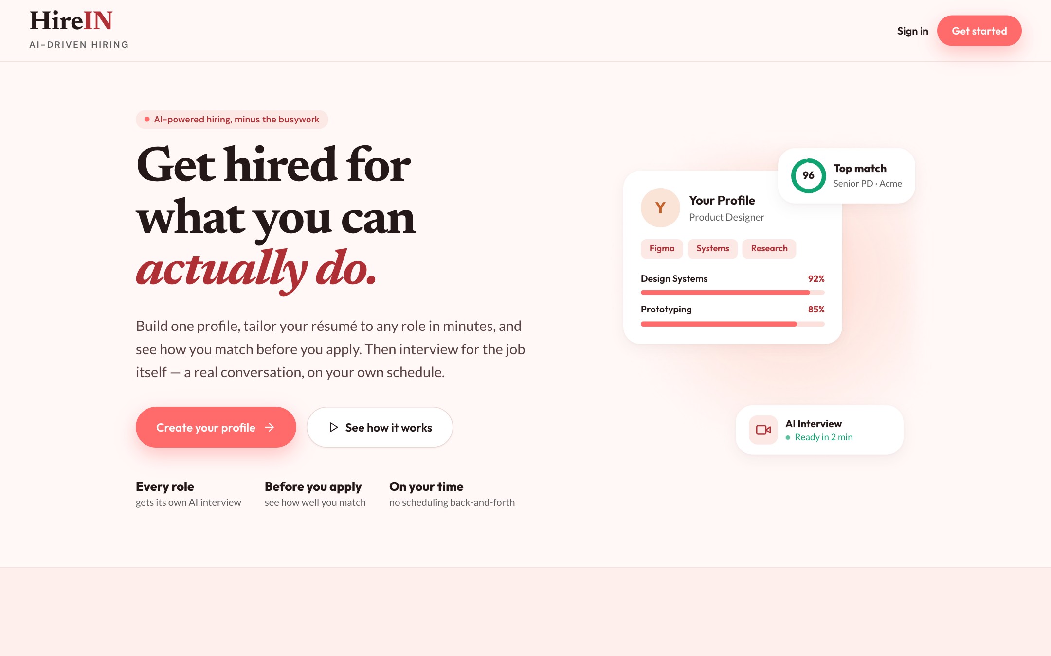 HireIN — AI Interview & Hiring Platform